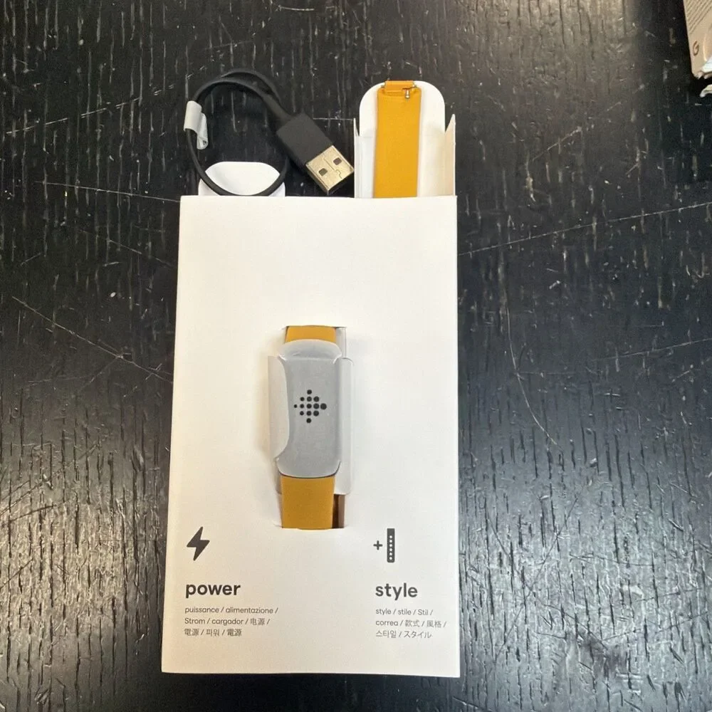 Fitbit Inspire 3 Morning Glow Wellness Tracker Watch, 19.5mm - Yellow